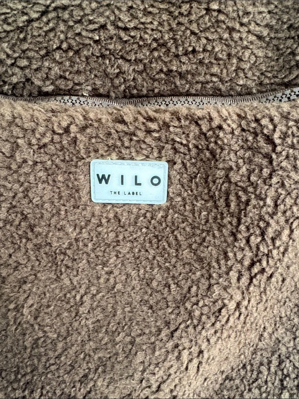 Wilo The Label Sherpa Backpack in Espresso New with Tags